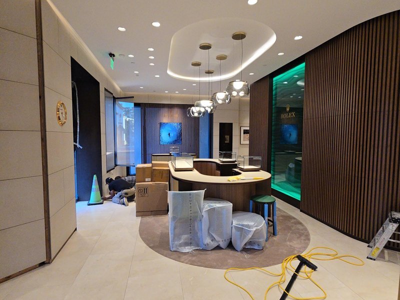 Assisted living facility millwork and finish work